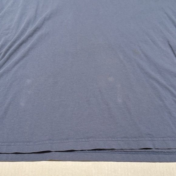 Men's Blue Long Sleeve Tee - Picture 6 of 15